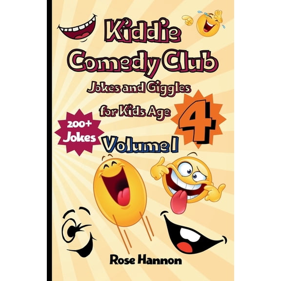 Kiddie Comedy Club Volume I: Giggle-Packed Joke Book and Silly Laughs for Little Comedians (Ages 4 & Up), (Paperback)