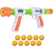 Kiddie Play Atomic Power Popper Gun Ball Shooter with Foam Balls for Kids