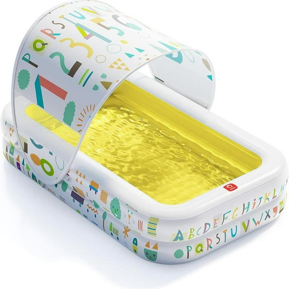 Kiddie Pool – 65" x 39" Inflatable Pool for Kids, Ball Pit & Baby Pool with Soft Cushioned Floor, Durable Outdoor Play Toys for Backyard & Indoor Use holder Portable Fun Outdoorfun