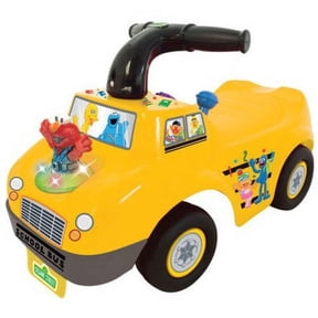 Sesame Street Elmo School Bus Ride On