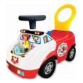 thumbnail image 1 of Kiddieland Disney Mickey Mouse Fire Truck Activity Interactive Ride-On Car, Red, 1 of 8