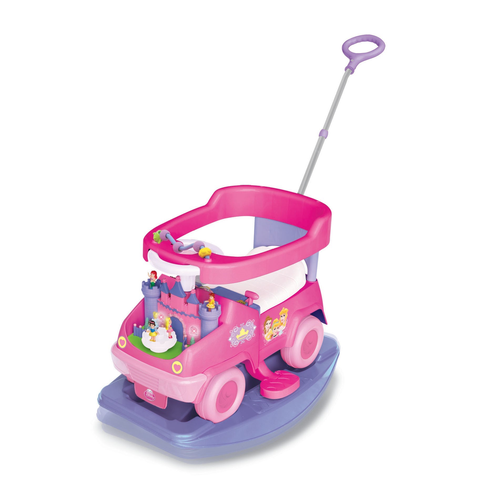 Kiddieland Disney Princess 4in1 Rock n' Ride Activity RideOn