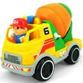 thumbnail image 1 of Kiddieland: Light & Sound: Cement Mixer - Motorized Construction Toy Vehicle, Auto Stops, Driver Figure, Engine Rev & Horn, Kids & Toddlers Age 1 yr+, 1 of 5