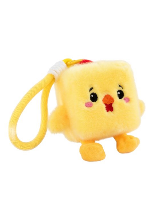 Animal Plush Keychain Toy - Square Squishy Pendant, Cute Plushies, Small Stuffed Animals, Stuffed Animal, Plush Figurine, Plush Figure Toys, Plushies for Girls