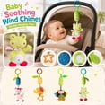 thumbnail image 1 of Kiddiway Baby Soothing Wind Stroller Toy - Plush Figurine, Cute Plushies, Baby Rattles, Sensory Chime, Soft Sounds, Easy Clip-On, Car Stroller Hanging,b, 1 of 6