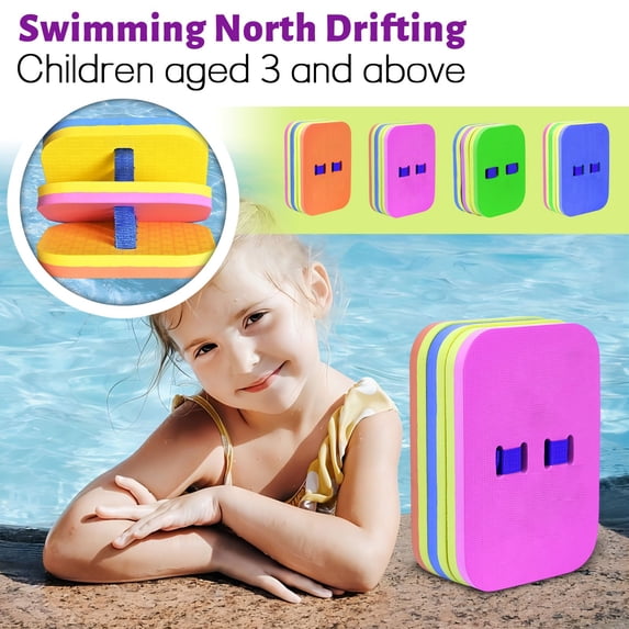 Kiddiway Back Float with Adjustable Swim Belt - Pool Floats for Swimming Training, Inflatable Pool Safety Float, Summer Pool Party Use, Durable and Comfortable,Orange