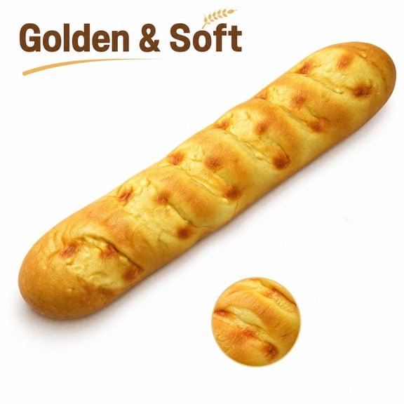 Kiddiway Baguette Squishy Toy for Adults, Slow Rising Bread Style Stress Relief Fidget Toy, Random Style