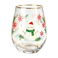 thumbnail image 1 of Kiddiway Christmas Printed Glass Tumbler Cup - Everyday Drinkware for Iced Tea and Beverages, Durable Glass Tumbler for Holiday Entertaining, 1 of 7