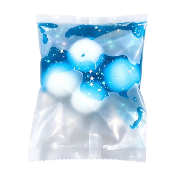Kiddiway Crunchy Squishy Bag - Squishy Stress Relief Toys Ultra Soft Handmade Squishy Toy, Stress Squishy for Adults