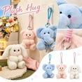 thumbnail image 1 of Kiddiway Cuddly Plush Stuffed Animal for Babies - Soft Stuffed Animals Toy for Toddlers, Nursery Decor, Baby Shower Gift and Daily Snuggle,Light Blue, 1 of 6