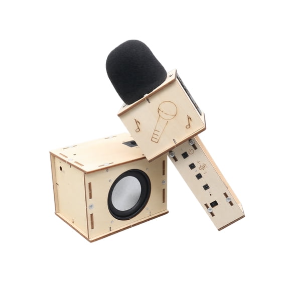 Kiddiway DIY Wireless Speaker and Microphone Making Kit - Electronics Assembly Set for Hobby Projects, STEM Learning and Creative Build