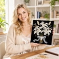 thumbnail image 1 of Kiddiway Diamond Pearl Art Kit 3D - New Design Wall Hanging, Tabletop Decor for Living Room, Painting Kits for Adults,A, 1 of 4