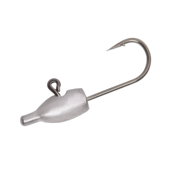 Kiddiway Fishing Lures Jig Head - Lead Head Hook with Sharp Curved Hook, Soft Worm Bait for Ice Fishing and Root Fishing, Ultralight