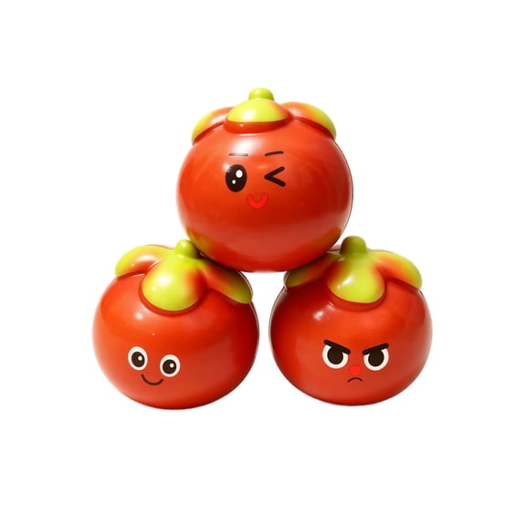 Kiddiway Fruit Vegetable Squishy Stress Toy - Soft PU Squishy for Sensory Play, Travel Relaxation and Office Fidget