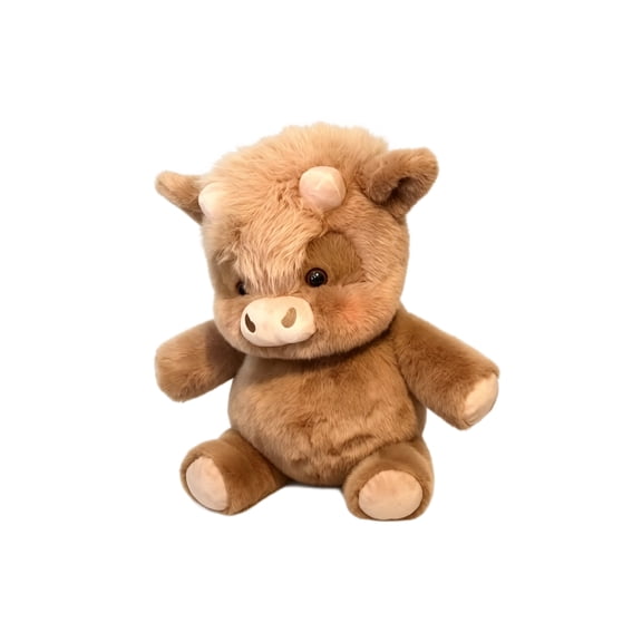 Kiddiway Funny Beaver Plush - 17.7-Inch Fluffy Stuffed Animal with Three Babies Inside, Woodland Toy for Kids Teens, Baby Shower Christmas Gift,A