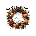 thumbnail image 1 of Kiddiway Halloween Diamond Art & Hanging Kit - Pumpkin Painting for Window, Wall, Door, Home Decor, Garden, Indoor/Outdoor, Holiday Decoration, DIY Craft,B, 1 of 7