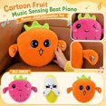 thumbnail image 1 of Kiddiway Interactive Musical Banana Plush – Beat-Responsive Baby Toy, Soft Stuffed Animals for Infants, Cute Plushies, Great for Sensory Play and Rhythm Development at Home,B, 1 of 7
