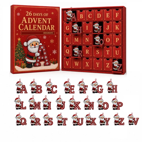 Kiddiway Kids Advent Calendar 2026 Diamond Art Mystery Box Create Sparkly Scenes Daily, Perfect Christmas Craft Countdown for Children