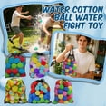 thumbnail image 1 of Kiddiway Reusable Water Absorbing Soaker Balls - for Kids, Outdoor Beach Pool Toy, Soft Safe Material, Summer Water Fight, Reusable Water Balloons,B, 1 of 8
