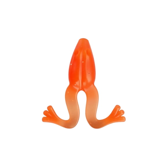Kiddiway Saltwater Fishing Lures Soft Frog - Weedless Hollow Body Frog with Lead Slot, Popping Frog for Bass and Trout, Freshwater