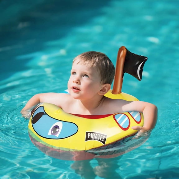 Kiddiway Spray Ring Inflatable Pool Float - Seat Toy with Water Spray, Fun Pool Floats for Summer Swimming, Pool Party, Durable Inflatable Pool Toy
