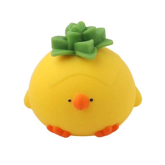 Kiddiway Squeeze Squishy Sensory Slow Rising Ball - Squishy Stress Relief Toys for Desk, Lemon Squeezer Squishy Toys Satisfying Squishy
