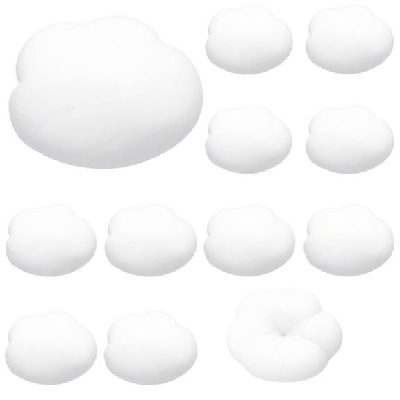 Kiddiway Squishy Cloud Stress Relief Toy - Soft White Cloud Squeeze Sensory Fidget, Calming Toy for Bedroom Decor and Birthday Gift
