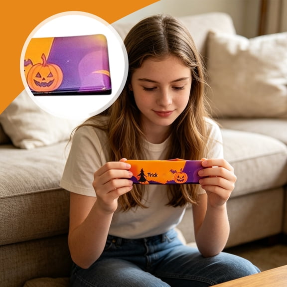 Kiddiway Stress Relief Squishy Butter Stick - Halloween Soft Sensory Fidget, Slow Rise Party Gift with Assorted Colors for Adult