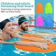 thumbnail image 1 of Kiddiway Swimming Kickboard with Handrail Holes - Pool Floats for Training, Perfect for Swimming Pool Workouts, Summer Pool Party, Durable Lightweight Float Board,Pink, 1 of 6