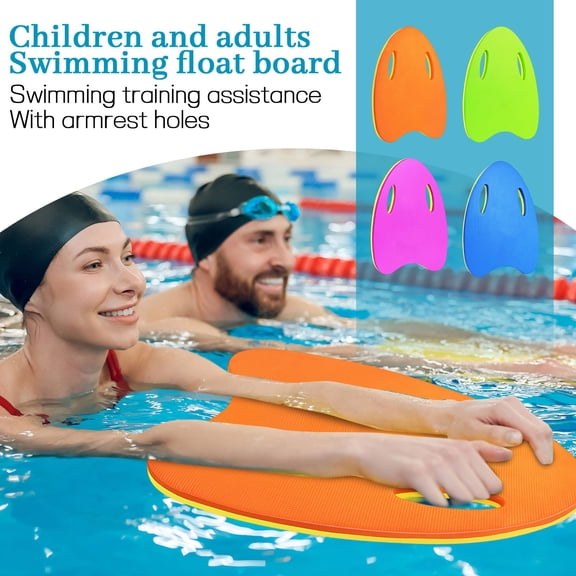 Kiddiway Swimming Kickboard with Handrail Holes - Pool Floats for Training, Perfect for Swimming Pool Workouts, Summer Pool Party, Durable Lightweight Float Board,Pink