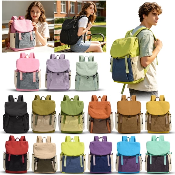 Kiddiway Travel Backpack, Laptop Backpack, Hiking Backpack - Large Capacity Durable Water-Resistant Backpack, Lightweight Daypack for Travel & Daily School Use,B