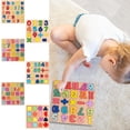 thumbnail image 1 of Kiddiway Wooden Puzzle for Toddlers - Number and Letter Shape Sorter with Pegged Board, Preschool Educational Learning Toy,B, 1 of 4