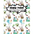 thumbnail image 1 of Draw This!: 100 Drawing Prompts to Boost Creativity | Watercolor Animals | Version 4 Kiddo Prompt Paperback 1079191607 9781079191608 Proppy Prompts, 1 of 1