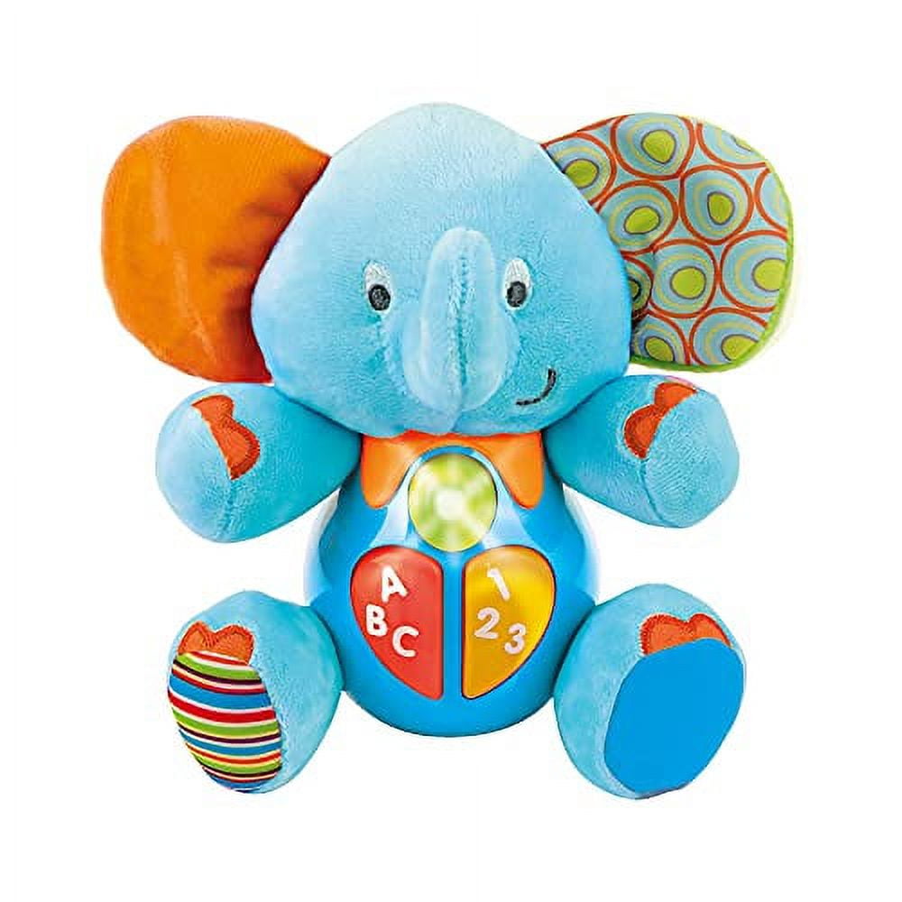 BABY COMFORT PLUSH TOY ELEPAHNT SINGING MUSIC LIGHT UP BUTTON