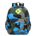 thumbnail image 1 of Kiddopark Camo Prints Backpack Schoolbag Camouflage Bookbag Daycare Bag, 1 of 8