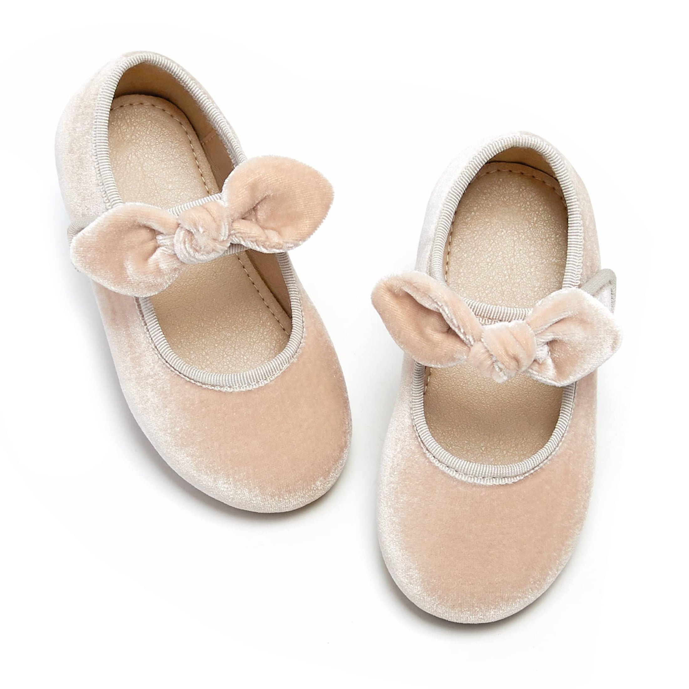 Kiderence Girls Flat Mary Jane Shoes School Party Dress Ballerina Shoe ...