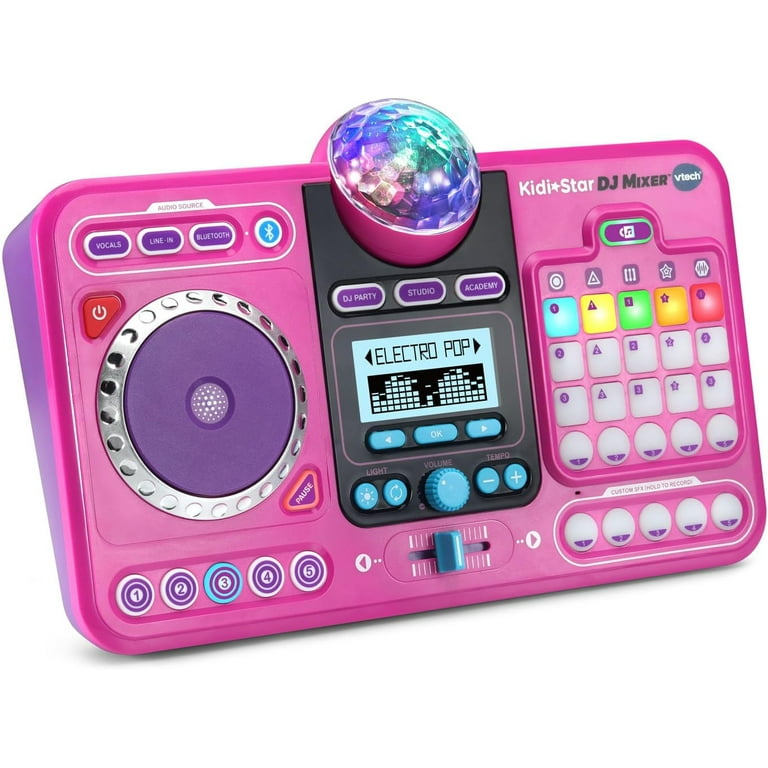 Kidi Star DJ Mixer, Pink - Walmart.com
