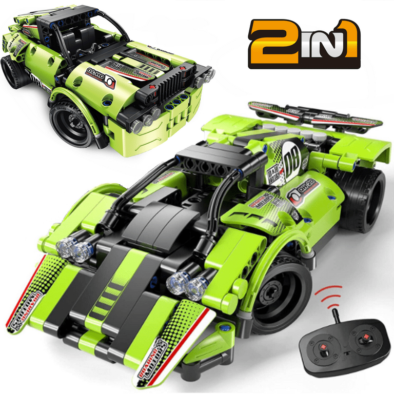 Kididdo RC Car - Fun, Educational STEM Toy, 2-in-1 Building