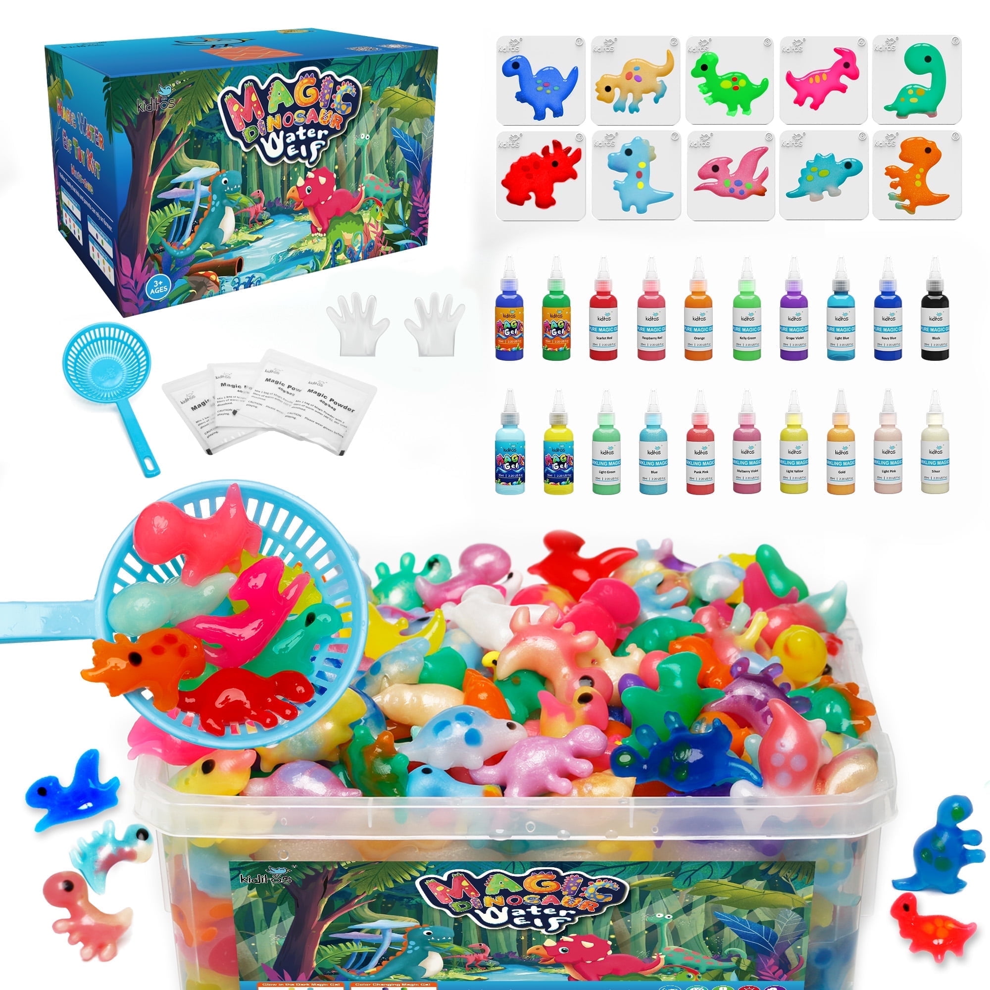 Kit de Gel de Água AKMADM Aqua Fairy Magic Water Elf 60ml - Gel para