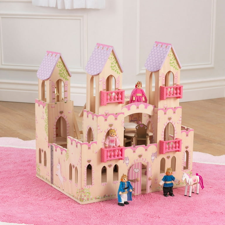 Kidkraft princess castle sale wooden dolls house