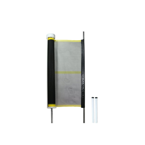 Kidkusion Retractable Driveway Guard Yellow/Black 20ft