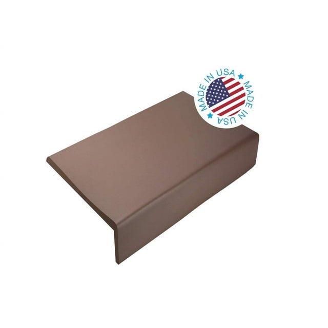 Kidkusion Soft Seat Edge Cushion Brown 3 ft, Foam Rubber Edge and Corner Guard, Fireplace
