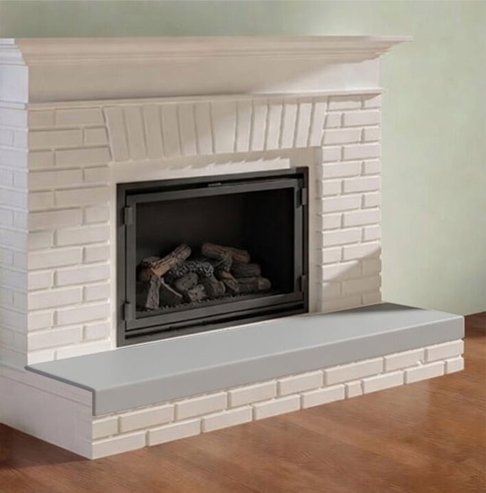 Kidkusion Soft Seat Edge Cushion Taupe 9 ft, Made in USA Foam Rubber Edge Guard , Fireplace Bumper Pad