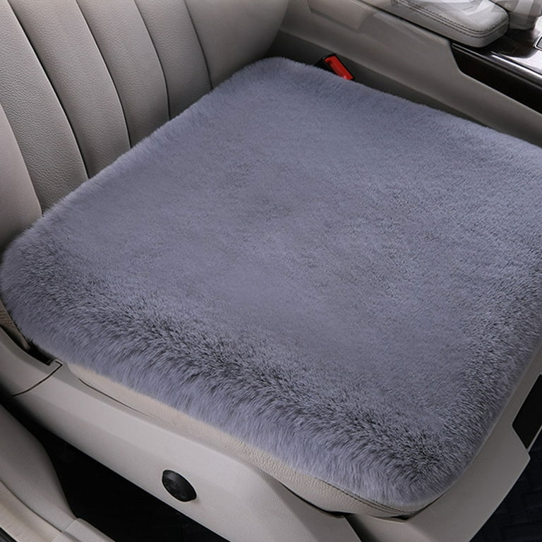 Kidlove Warm Car Seat Cover Universal Winter Plush Cushion Single Seat  Square Cushion Backrest Interior Accessories 