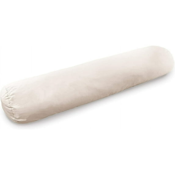 Kapok 36x7” Body Pillow – Hypoallergenic Long Pillow for Full Body Support - Comfortable Sleeping Bean