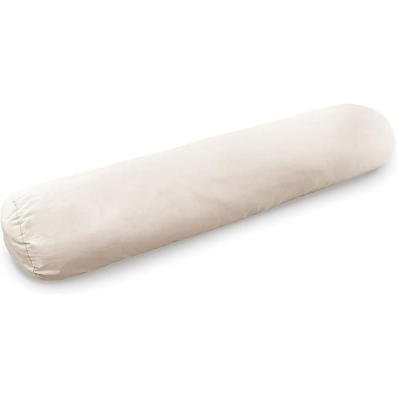 Kapok 36x7” Body Pillow – Hypoallergenic Long Pillow for Full Body Support - Comfortable Sleeping Bean