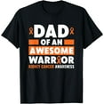 thumbnail image 1 of Kidney Cancer Awareness Dad of a Warrior T-Shirt, 1 of 4