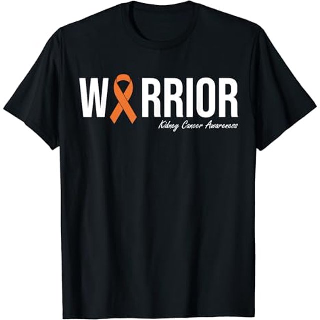 Kidney Cancer Awareness Orange Ribbon TShirt