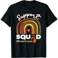thumbnail image 1 of Kidney-Cancer-Support Squad-Dark Blue-Ribbon T-Shirt, 1 of 2