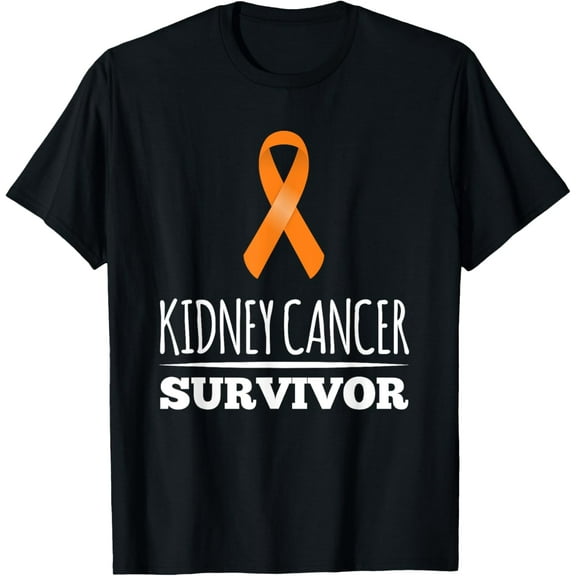Kidney Cancer Survivor With Ribbon T-Shirt